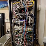 Câbles management avant