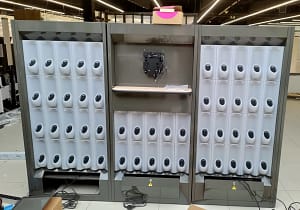 Installation mur scannettes